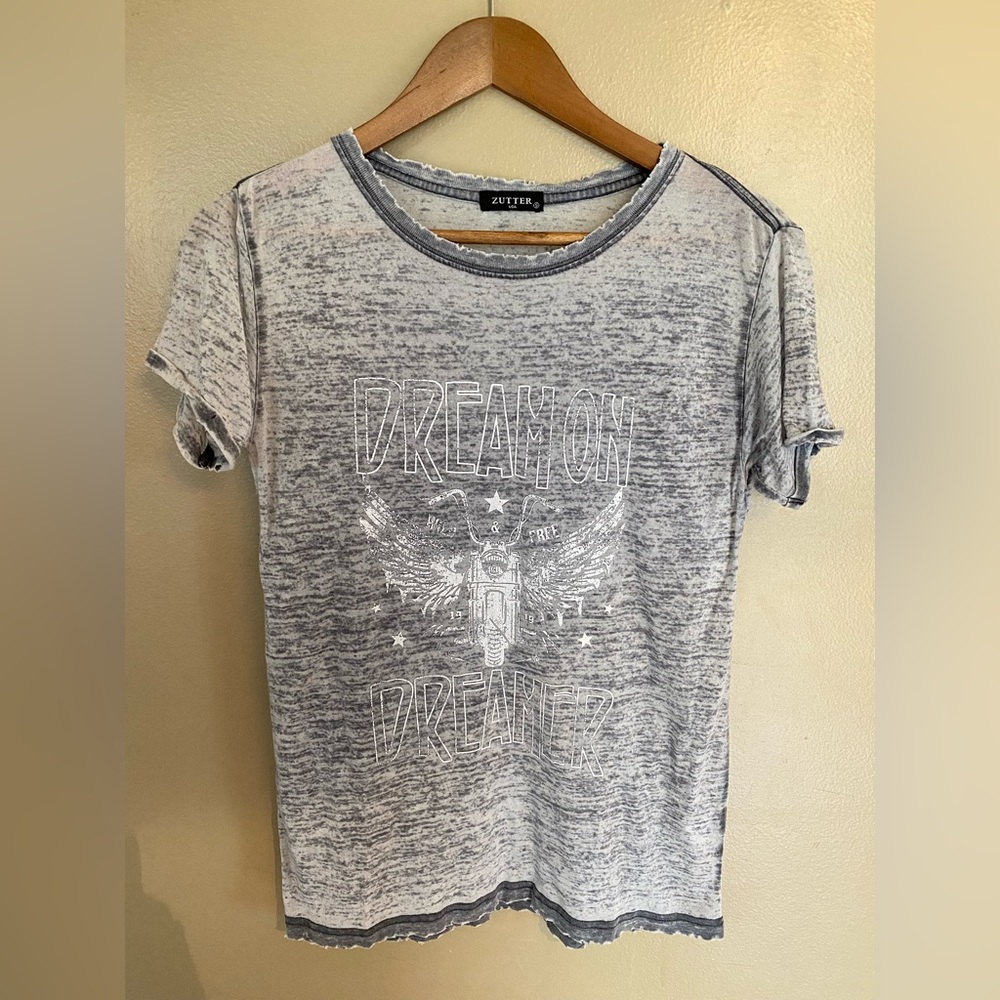Graphic Band Layering Tee